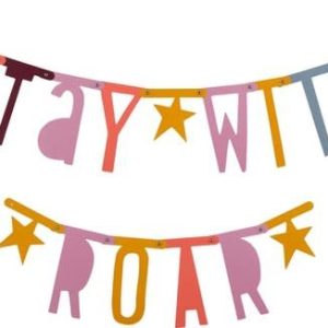 A little lovely company - Letter banner: Boho chic