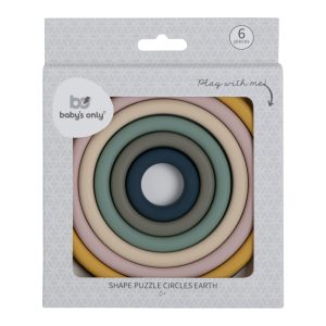 Baby's Only - Vormenpuzzel cirkel earth