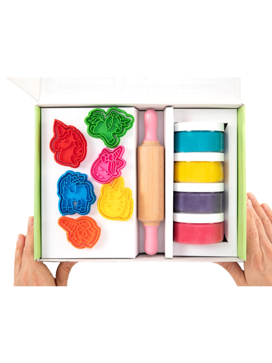 Childgen - Boetseerklei premium set - 100% natuurlijk - Unicorn