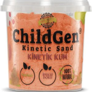 Childgen - Kinetisch zand (100% natuurlijk!) - 500g - Oranje