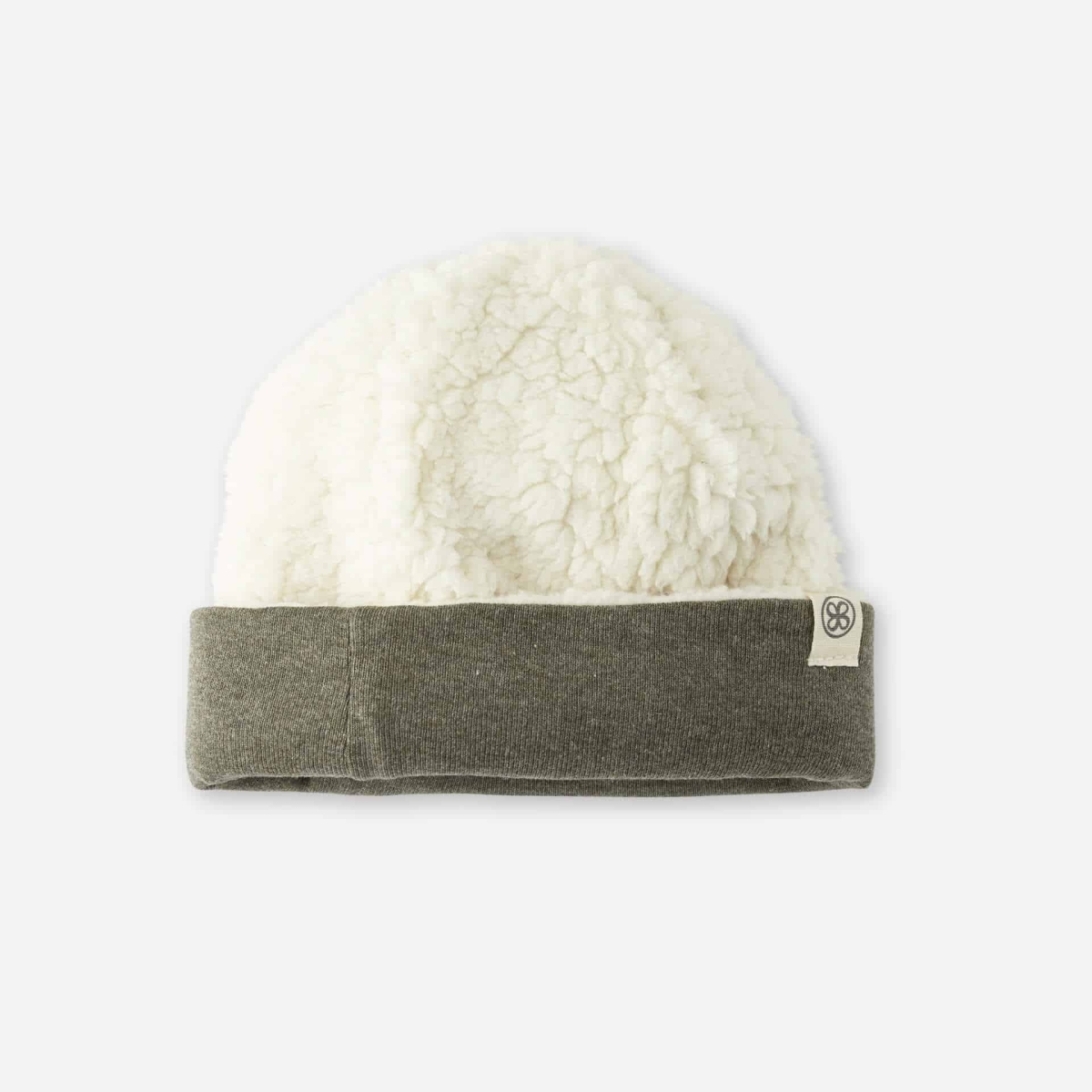 Cloby - Teddy mutsje - Forest Green - 0-6 m