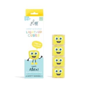 Glopals - Alex Light-up cubes - yellow