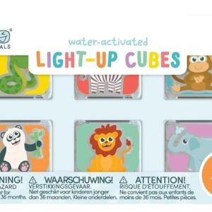 Glopals - LightUp Cubes (6 stuks) - Zoo