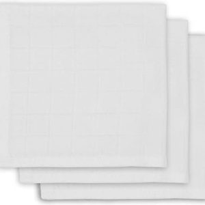 Jollein - Monddoekje Bamboe Wit (3pack)