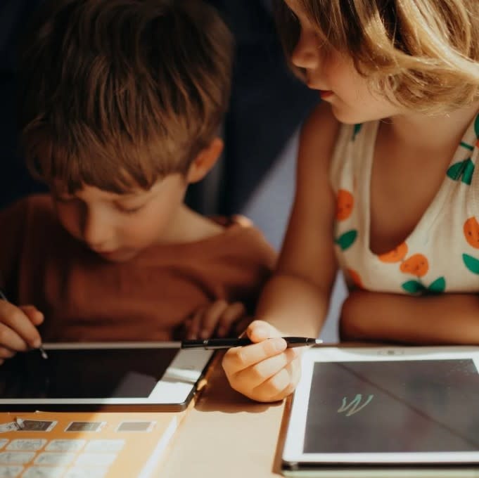 KIDYWOLF - Navullingen voor KIDYDRAW-MINI - "dinosaurs" en "galaxy"