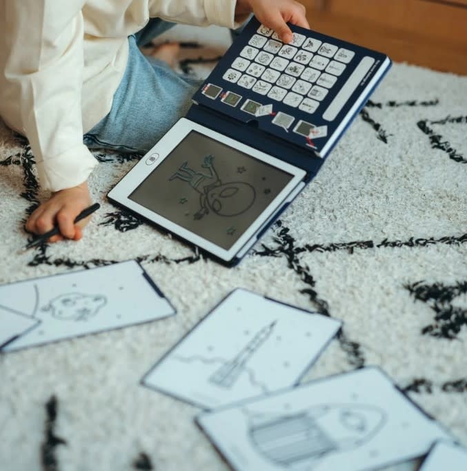 KIDYWOLF - Navullingen voor KIDYDRAW-MINI - "dinosaurs" en "galaxy"