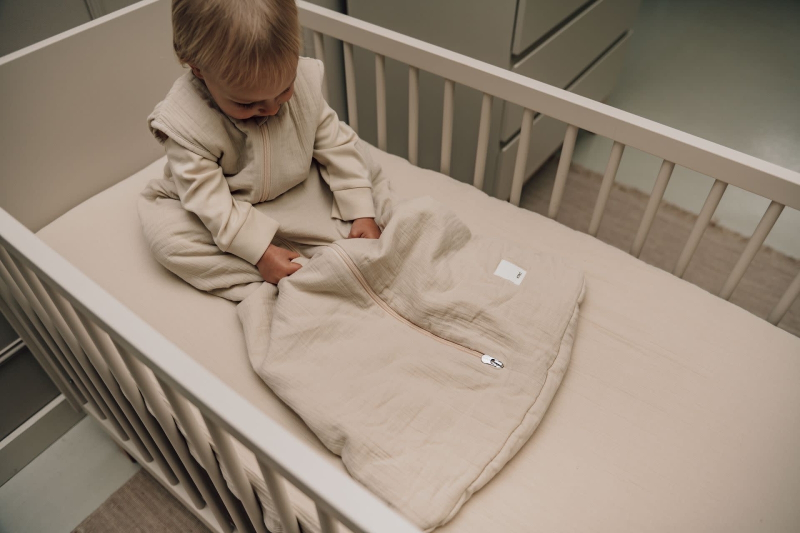 Koeka - Baby Slaapzak 4 Seizoenen Faro warm white - 110 cm