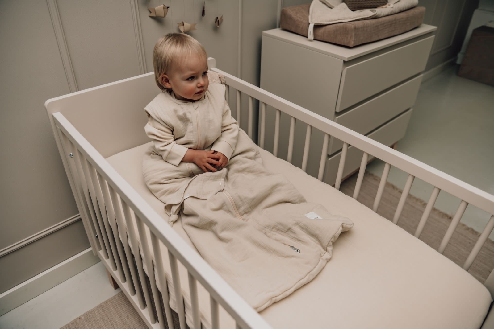 Koeka - Baby Slaapzak 4 Seizoenen Faro warm white - 110 cm