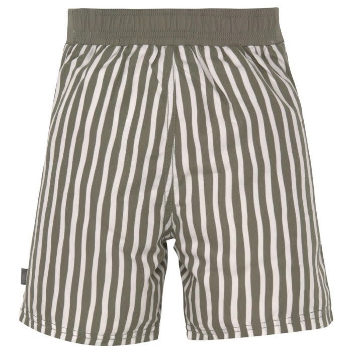 Lassig - Board Shorts - Stripes olive - 74/80
