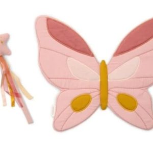 Little Dutch - Feeënvleugels en toverstaf - Roze - Fairy Garden