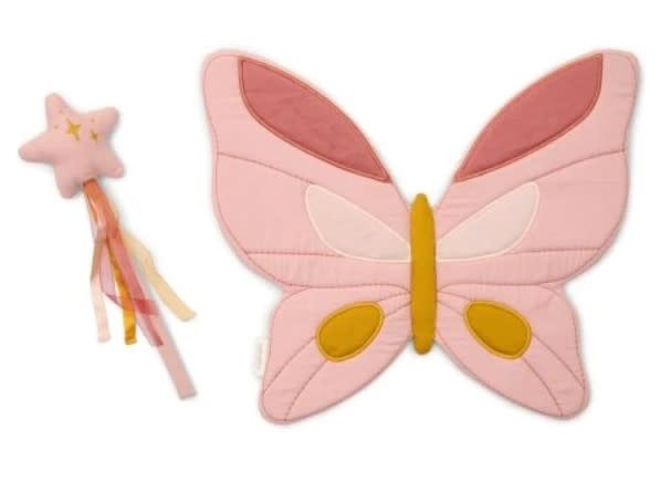 Little Dutch - Feeënvleugels en toverstaf - Roze - Fairy Garden