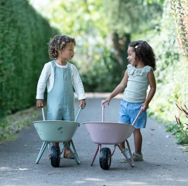 Little Dutch - Kruiwagen - Blauw - Forest Friends