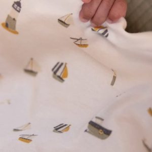 Little Dutch - Slaapzak zomer 90 cm Sailors Bay White