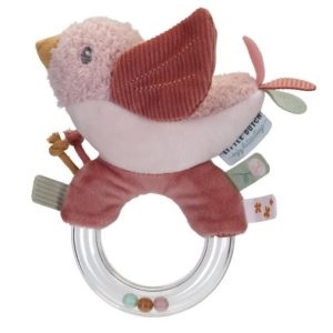 Little Dutch Toys - Ringrammelaar Flowers & Butterflies