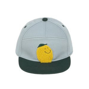 Lässig - Kids Skater Cap Lemon light blue/dark green