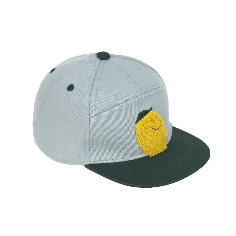 Lässig - Kids Skater Cap Lemon light blue/dark green