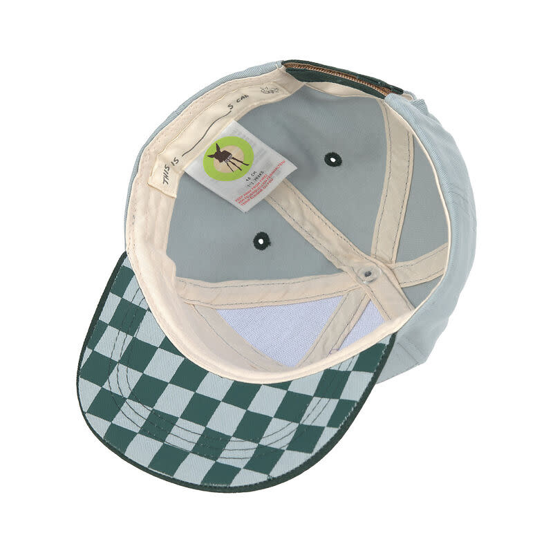 Lässig - Kids Skater Cap Lemon light blue/dark green