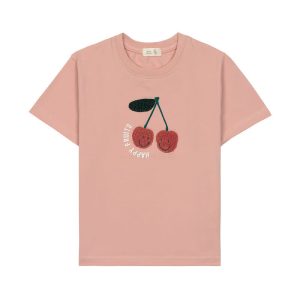 Lässig - T-Shirt Jersey GOTS Cherry peach