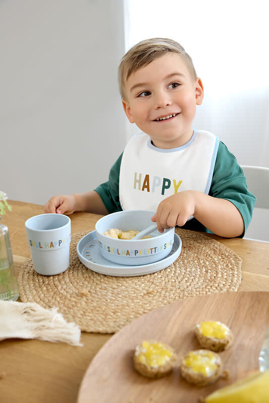 Lässig - Value Pack Bib 5 pcs Happy Fruits Lemon