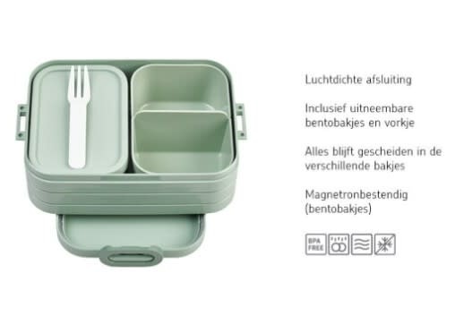 Mepal - bento lunchbox take a break midi - nordic sage