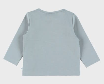 Noukie's - Groen jersey T-shirt met lange mouwen en tijgerprint