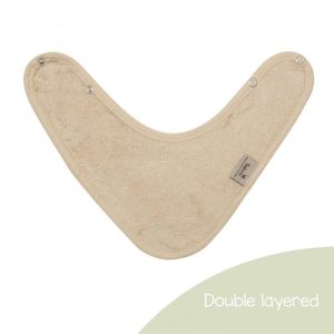Timboo - Bandana Slab Dubbel 36x20cm - FROSTED ALMOND