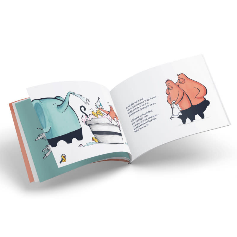 Yumi Yay - Voorleesboekje Billy gaat niet graag in bad