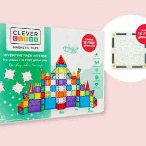 Cleverclixx - Inventive Pack Intense | 110 Stuks + 15 GRATIS glitter tegels