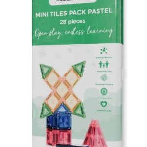 Cleverclixx - Mini Tiles Pack Pastel | 28 stuks