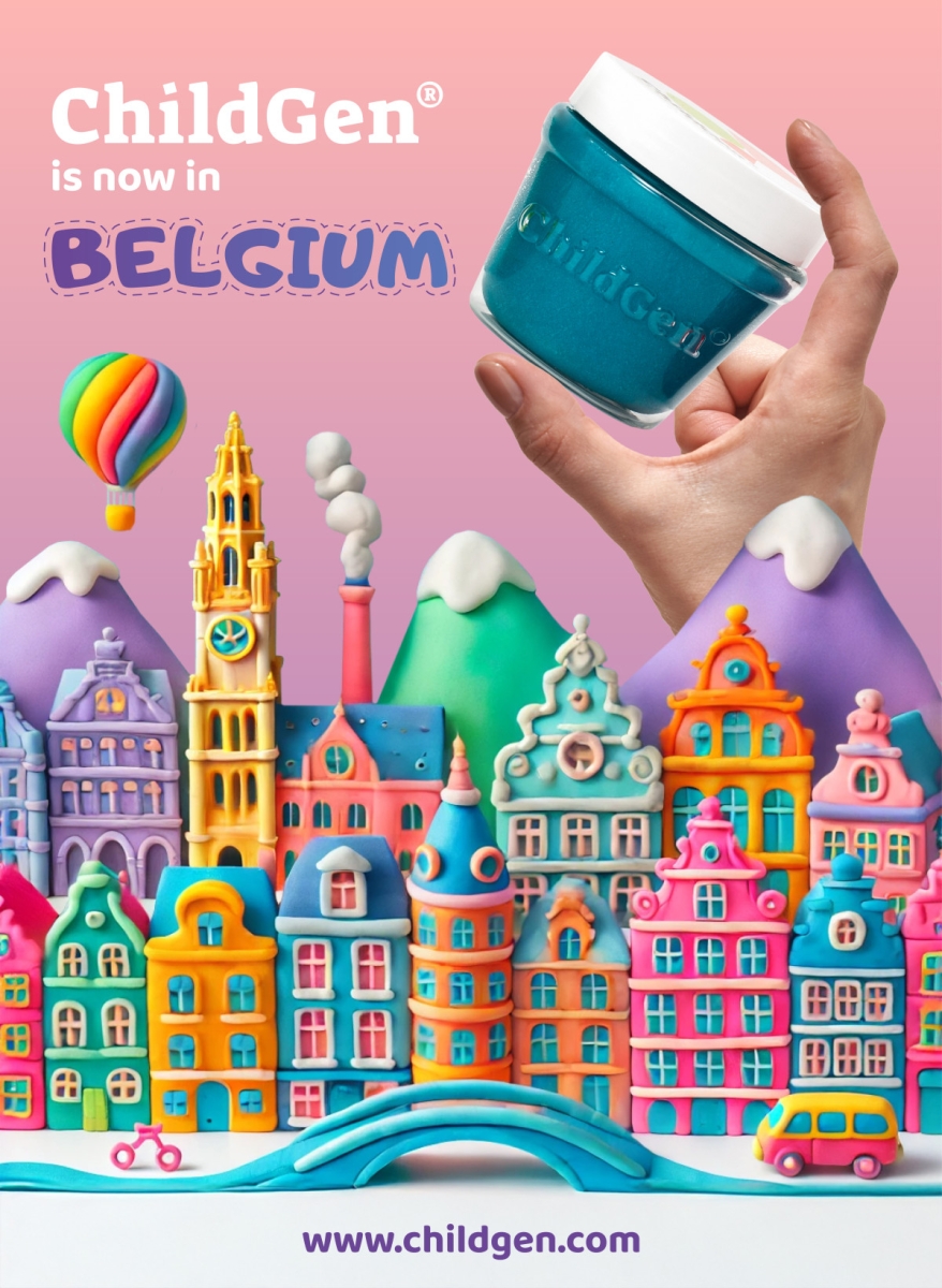 Childgen - Boetseerklei - 3 stuks - Groen/Blauw/Rood