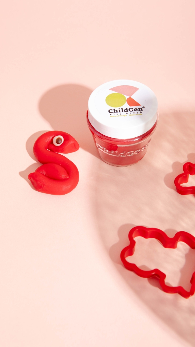 Childgen - Boetseerklei - 3 stuks - Groen/Blauw/Rood