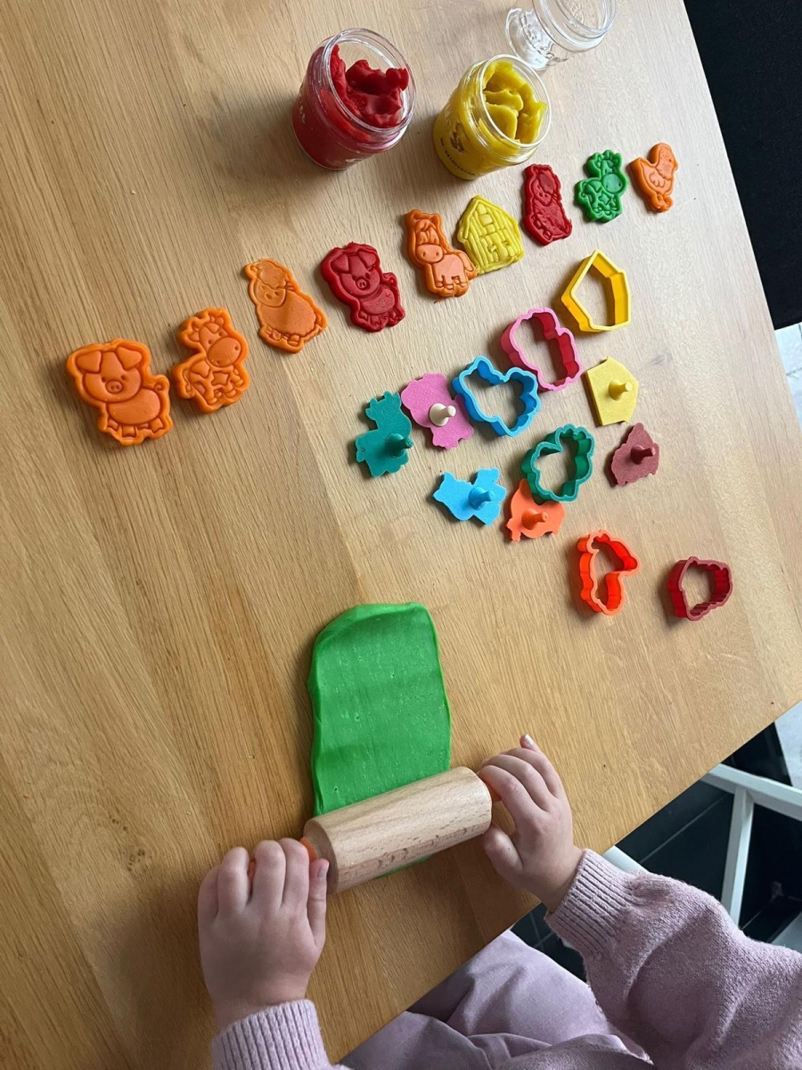 Childgen - Boetseerklei premium set - 100% natuurlijk - Boerderij