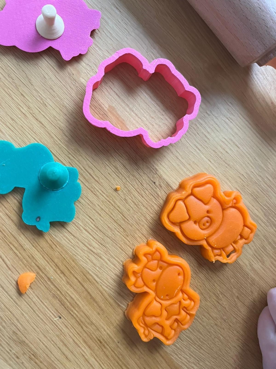 Childgen - Boetseerklei premium set - 100% natuurlijk - Boerderij