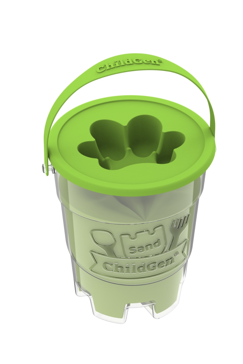 Childgen - Kinetisch zand (100% natuurlijk!) - 500g - Groen