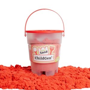 Childgen - Kinetisch zand (100% natuurlijk!) - 500g - Rood