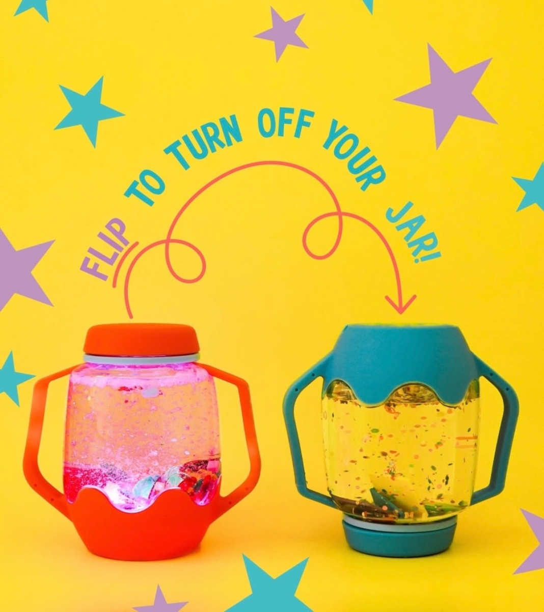 Glopals - Sensory play cup - Coral