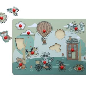 Jep Kids - Inlegpuzzel - Tuin