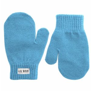 Lil' Boo Hygge Mittens (Toddler) - Light Blue