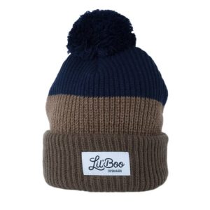 Lil’ Boo Rainbow Beanie (Toddler) - Brown/Navy