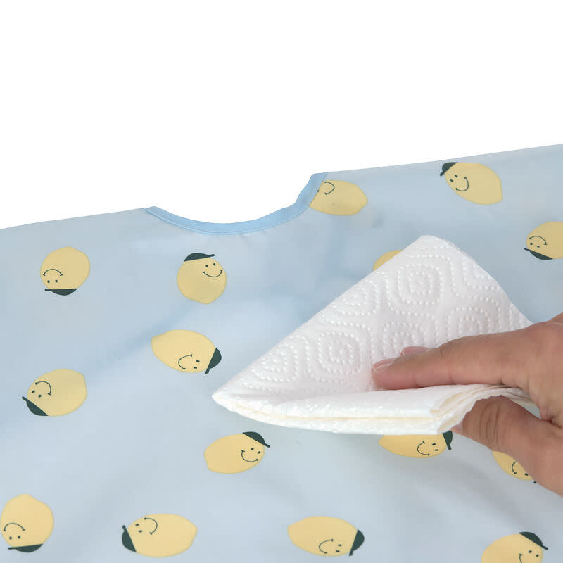 Lässig - Long Sleeve Bib 2 pcs Happy Fruits Lemon