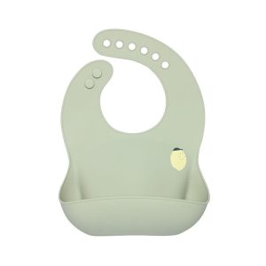Lässig - Silicone Bib Happy Fruits Lemon