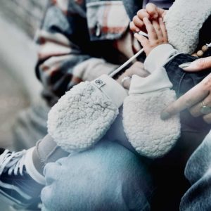 Cloby - Teddy wantjes - Off White - 6-12m