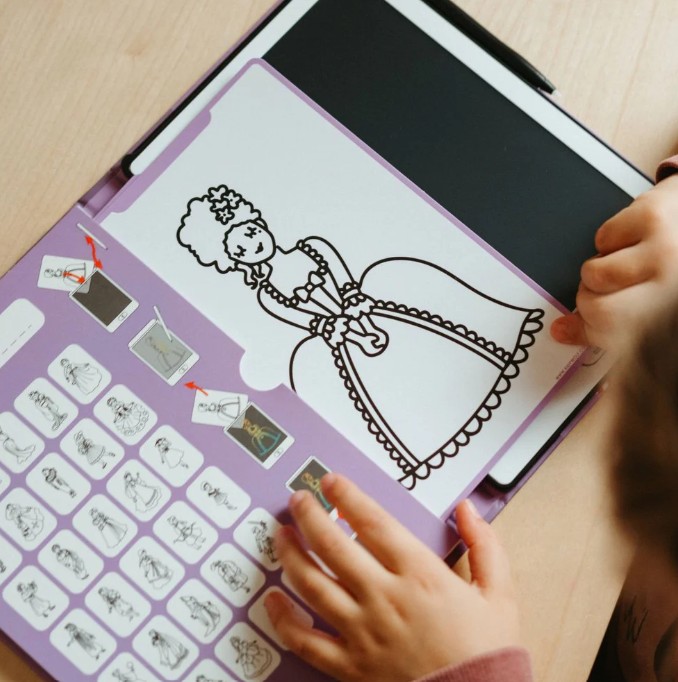 KIDYWOLF - KIDYDRAW MINI - Princess around the world