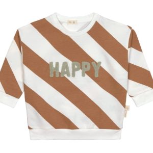 Lässig - Kids Sweater GOTS Happy milky/caramel
