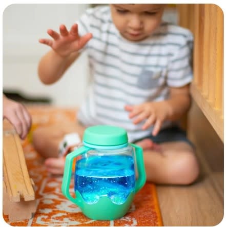 Glopals - Sensory play cup - Frosty Blue
