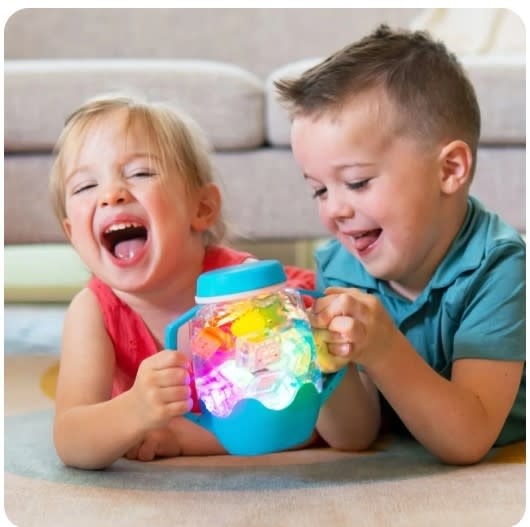 Glopals - Sensory play cup - Frosty Blue