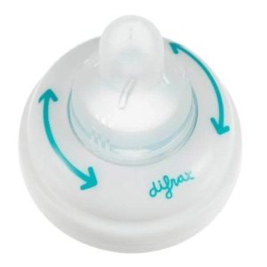 Difrax - 1-2-3 Ring Natural met doseerspeen