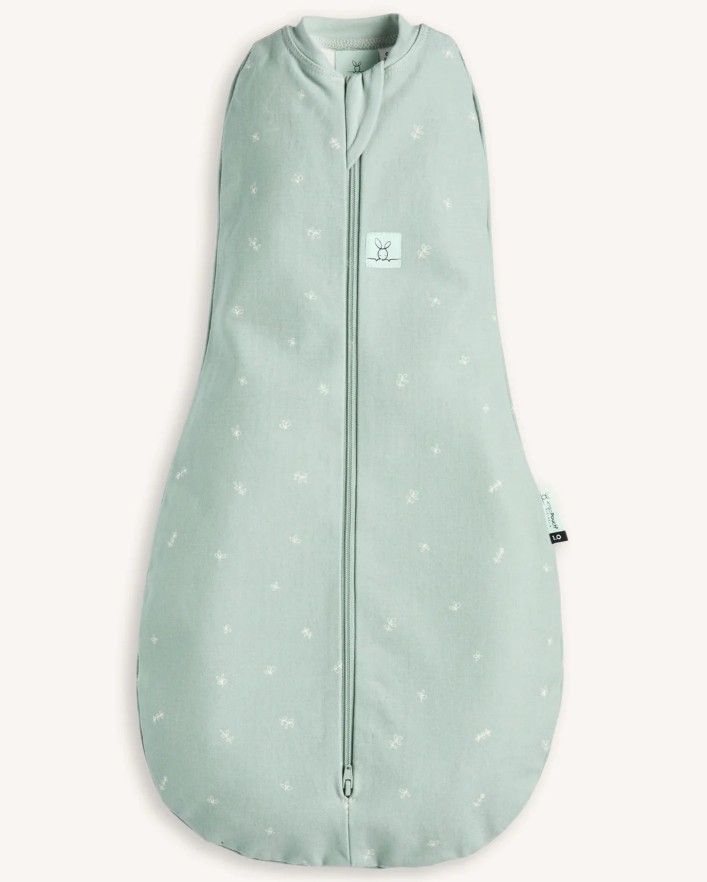 Ergopouch - Cocoon Inbaker Slaapzak, 1,0 Tog - 0-3 Maanden - Sage