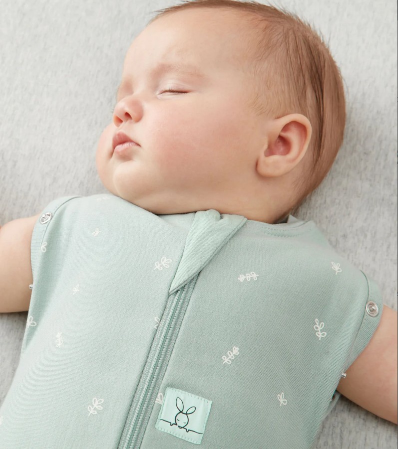 Ergopouch - Cocoon Inbaker Slaapzak, 1,0 Tog - 0-3 Maanden - Sage