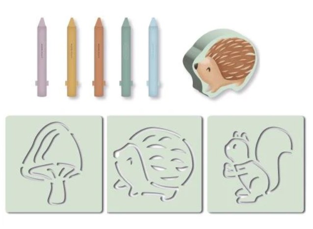 Little Dutch - Badkrijtjes - Meerkleurig - Forest Friends